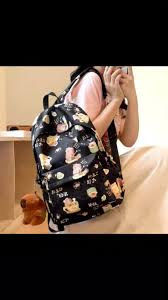 MOCHILA CAPIBARA KAWAII